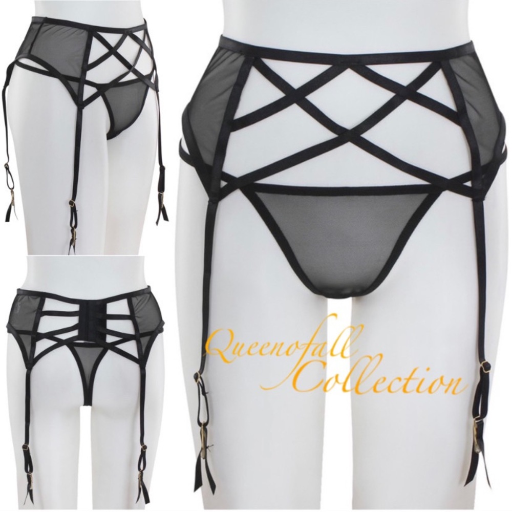 Crisscross gaterbelt